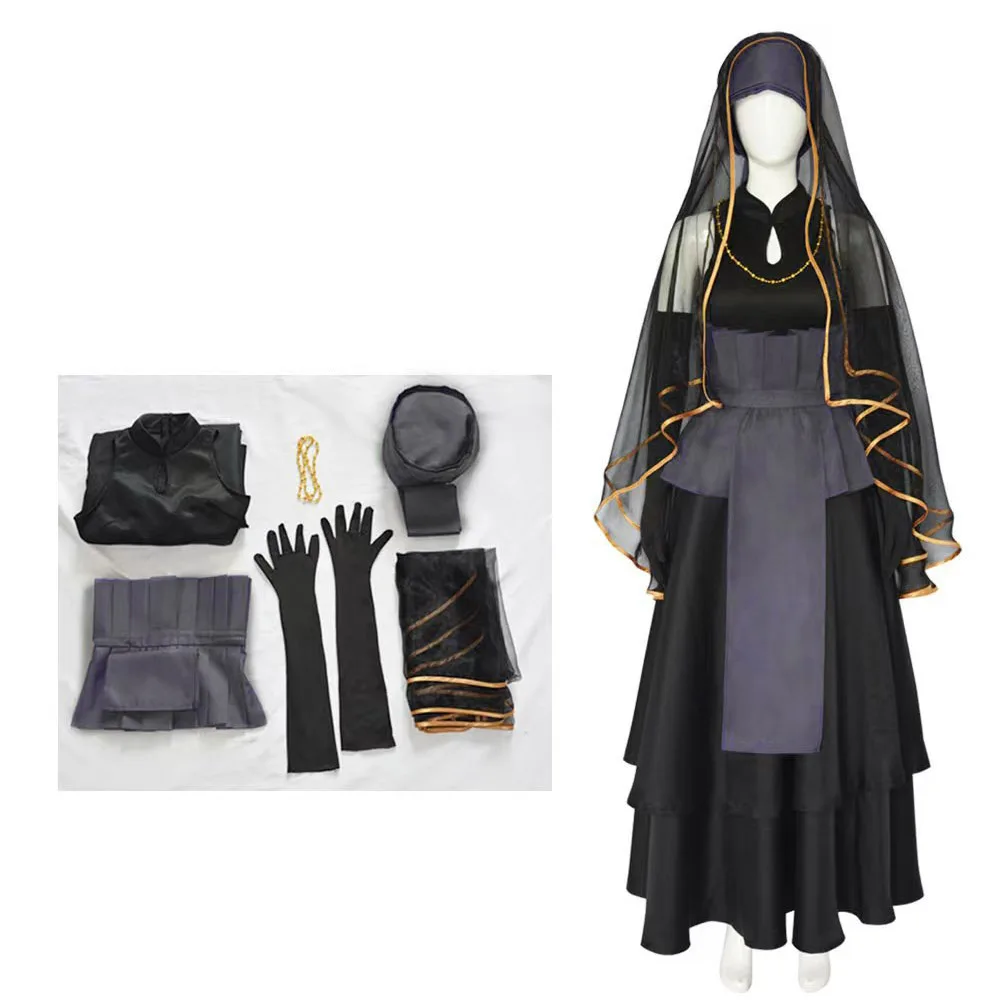 

Anime Hyuga Hinata Cosplay Costume Outfits Women Wedding Dress Headband Halloween Carnival Party Disguise Suit