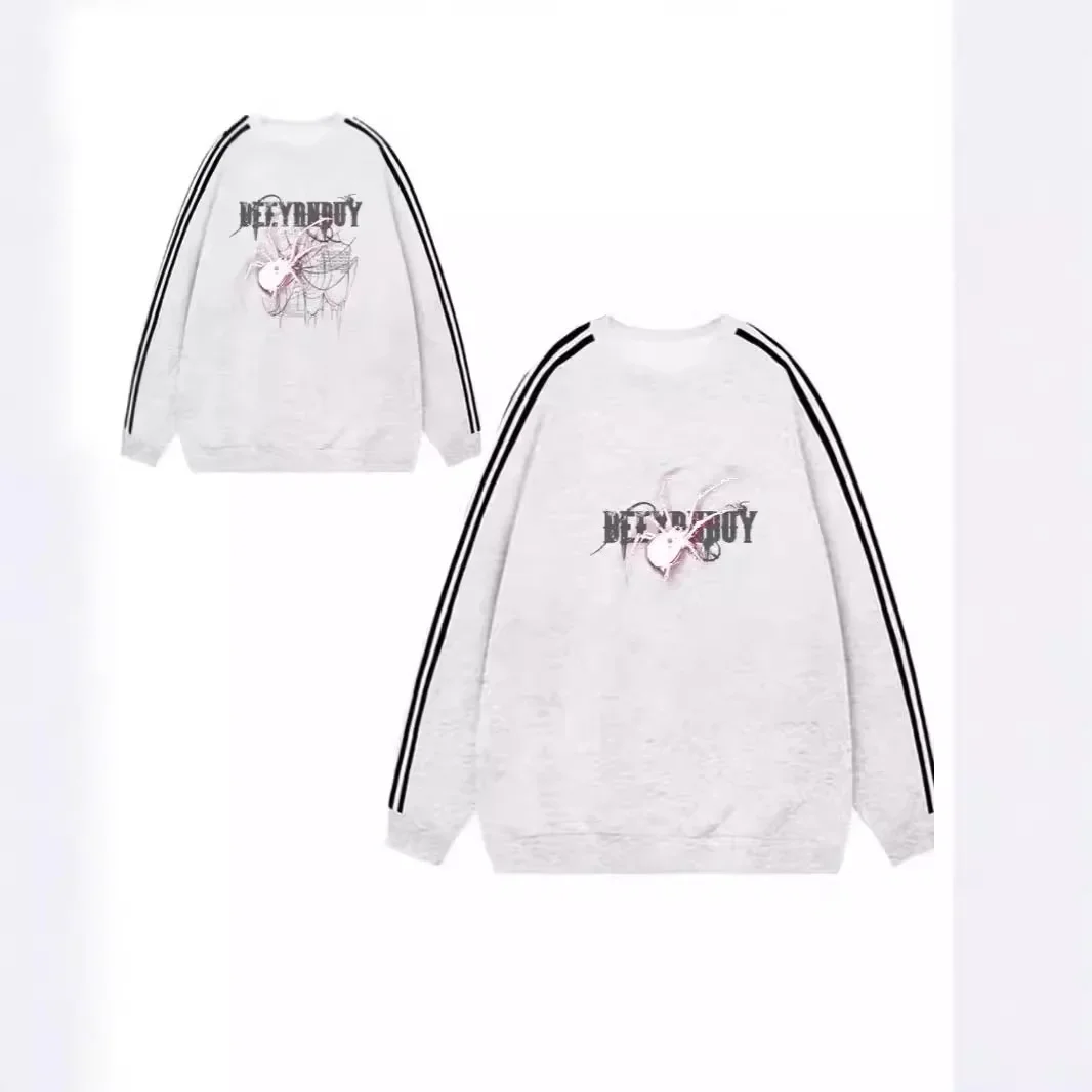 Винтажная Женская толстовка с капюшоном Guotrendyvintage свободный крой повседневный