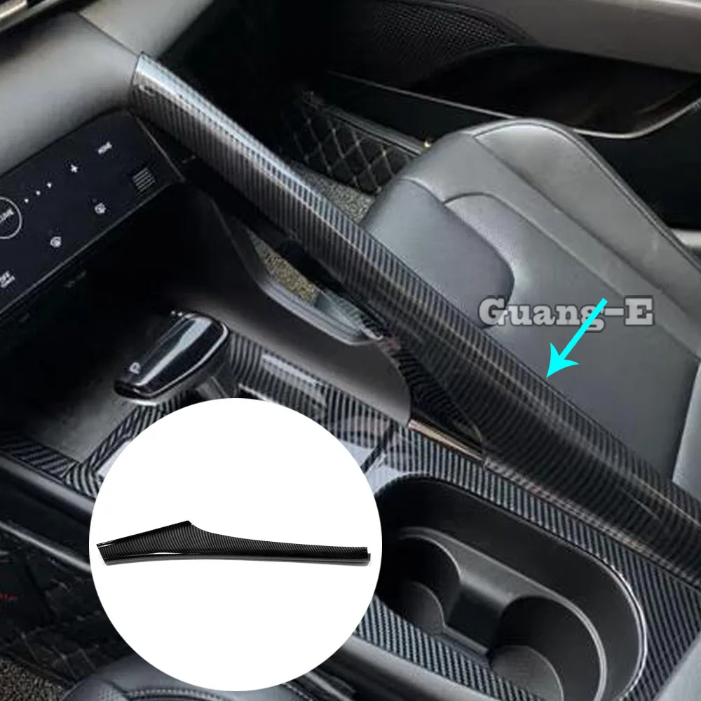 ABS Автомобильная центральная консоль фотоотделка для Hyundai Elantra Avante 2021 2022