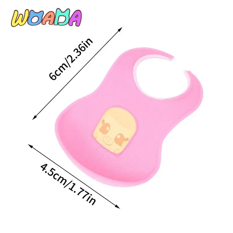 

1 шт., 1:12 миниатюрные детские нагрудники для кукольного домика, модель детской кухни, Декор, игрушечный домик, аксессуары для кукольного доми...