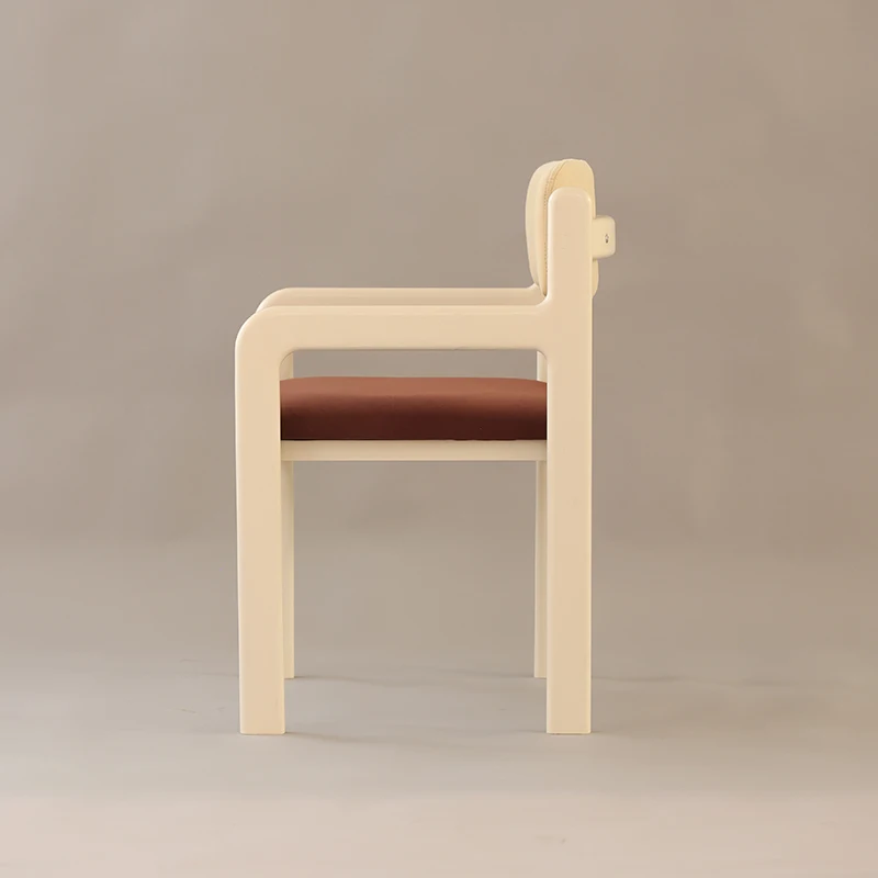Nordic Ins Coffee Shop Solid Wood Soft Bag Chair Hotel Club Ash Wood Reception Chair