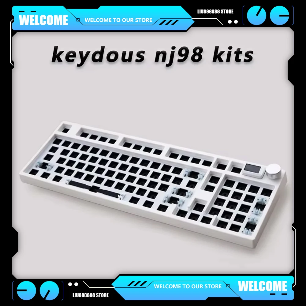 Keydous NJ98 3-режимная алюминиевая латунь с ручкой экрана комплекты механических