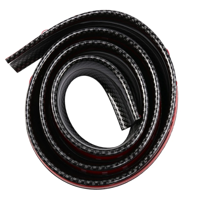 Резиновый хвост с узором из углеродного волокна без отверстий нажимной верхнее