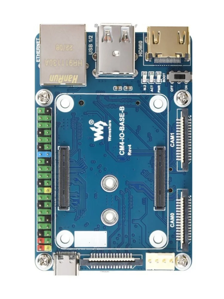 Фото Мини-основа плата (B), предназначенная для вычислительного модуля Raspberry Pi №5