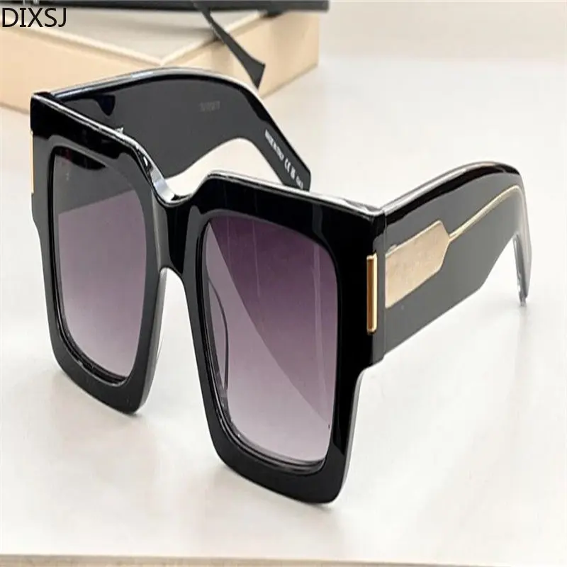 

New Summer Sl572 Men's and Women's Sunglasses Uv400 Protection Restoration Prim Square Full Frame Fashion Glasses Random Case