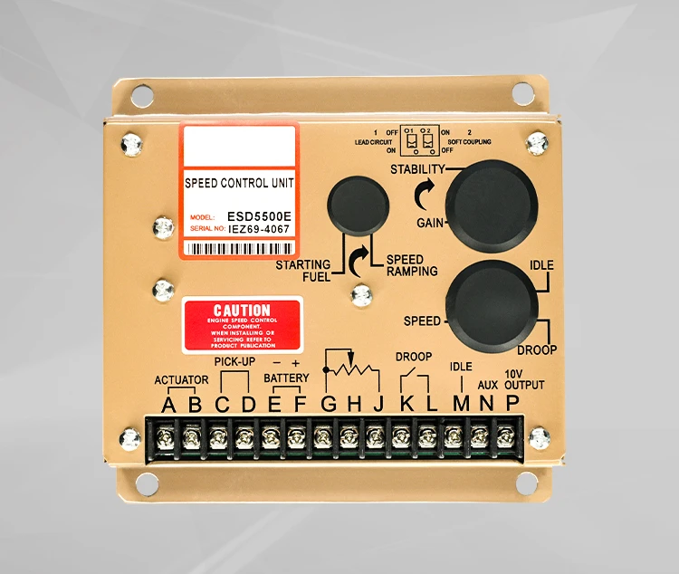 

Generator Parts Diesel Genset 5500E Speed Controller Module Electronic Speed Governor Speed Control Unit ESD5500E