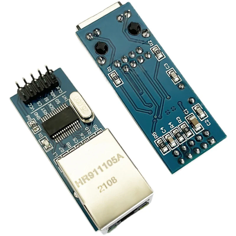 Сетевой модуль ENC28J60 с интерфейсом SPI Ethernet (мини-версия) для arduino