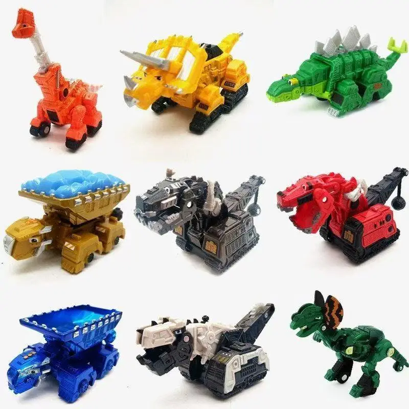 Dinotrux Грузовик с динозавром Съемный игрушечный автомобиль Мини-модели Новые