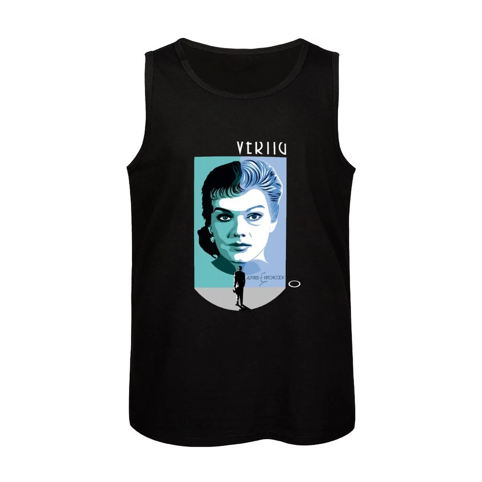 ALFRED HITCHCOCK VERTIGO Майка Мужская спортивная одежда для фитнеса