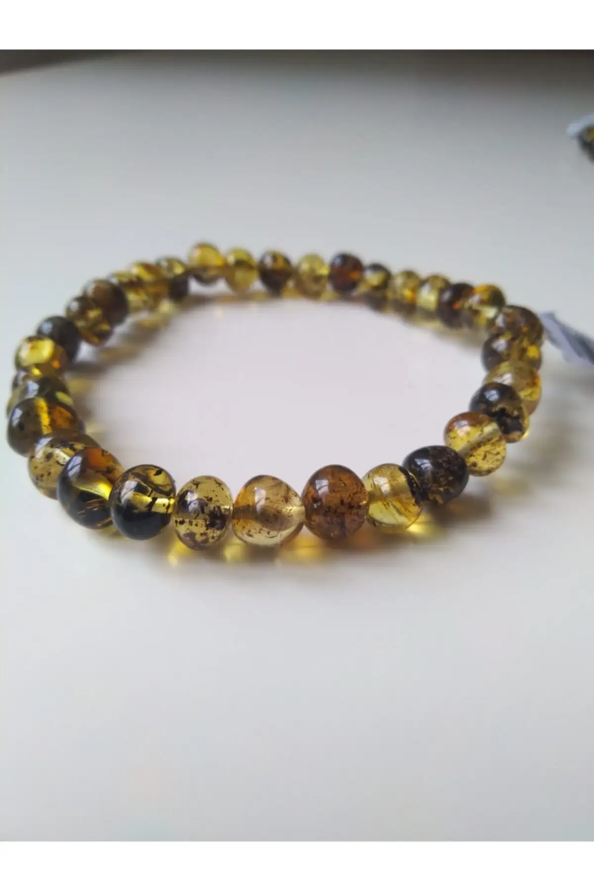 

Женская бижутерия ожерелье Сертифицированный оригинальный янтарный браслет для взрослых 18-19 см