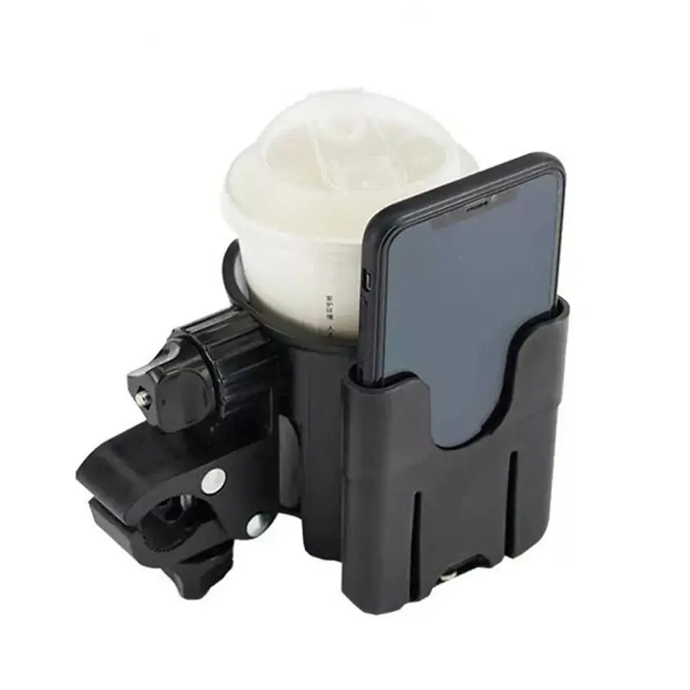 

Stroller Accessory PP ABS Baby Stuff 2 in 1 Drink Cup Holder Baby Stroller Cup Organizer Pram Milk Bottle Holder Phone Holder