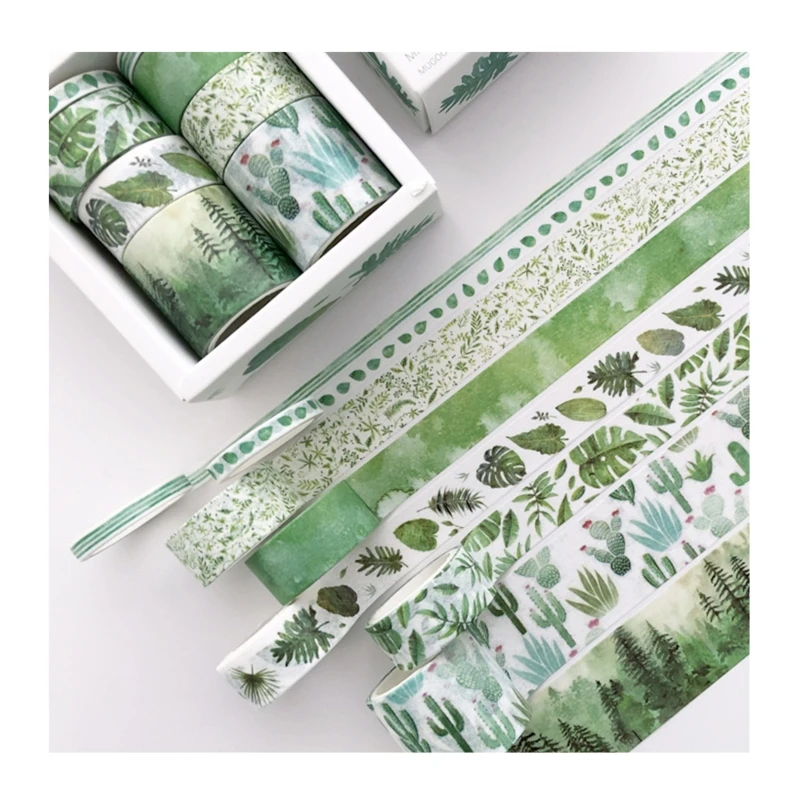 

8Pcs Scrapbooking Tape Aesthetic Stickers Class Rewards for Children Students E8BE
