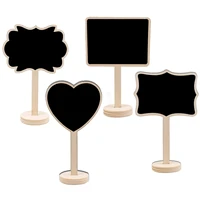 creative small blackboard wedding gifts home decoration crafts ornaments wooden blackboard bar ornaments reusable
