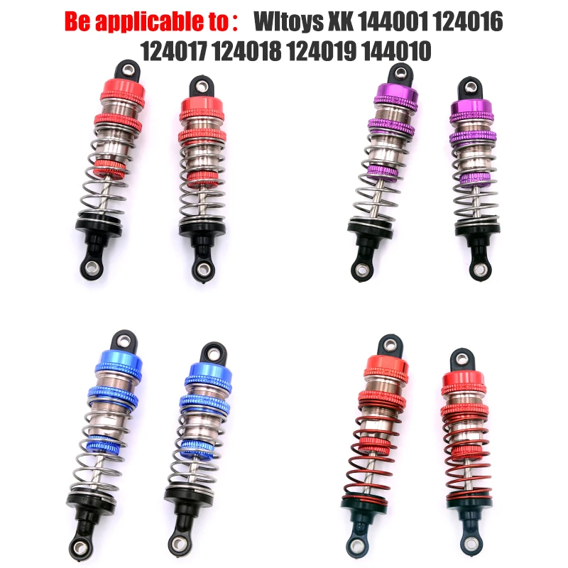 

Wltoys XK 144001 124016 124017 124018 124019 144010 Shock Absorber High Speed Off-road Remote Control Automotive Accessories