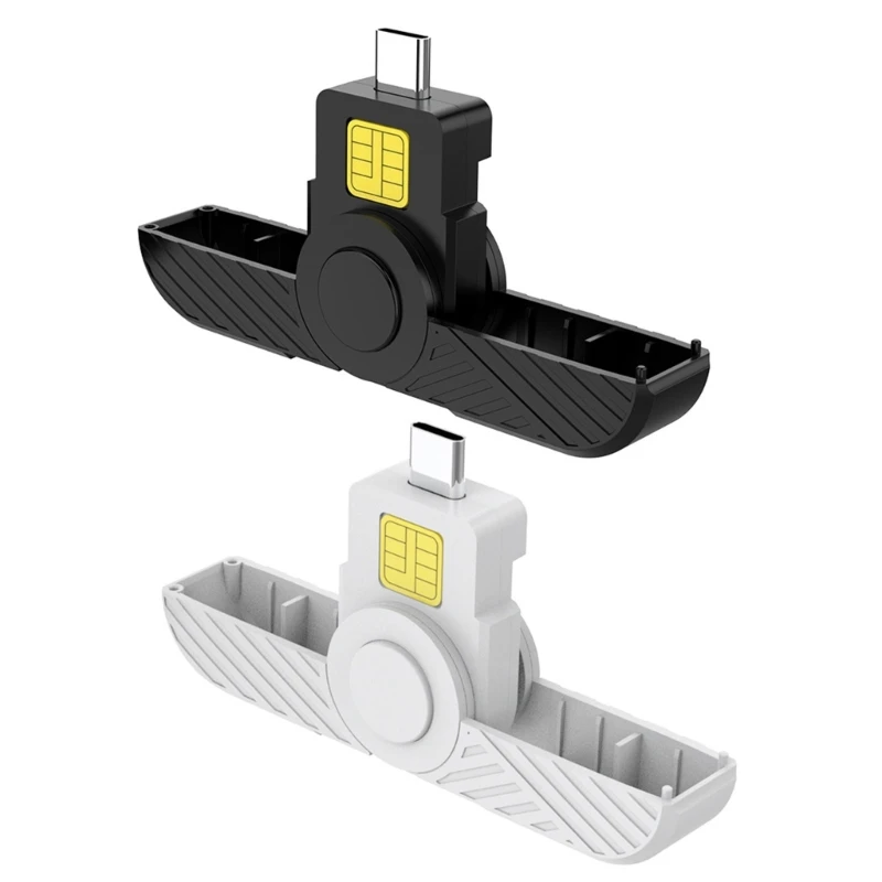 462E USB C Устройство считывания карт DOD Военное устройство CAC для банковского чипа