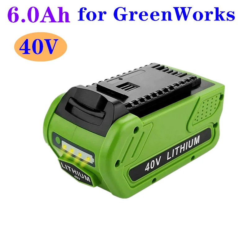 

Сменный литиевый аккумулятор для электроинструмента, 40 в, 6000 Ач, 29472 мАч