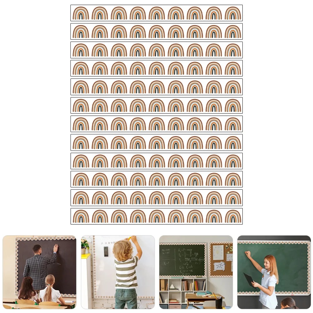 

Magnetic Bulletin Board Trim Blackboard Border Strip Kindergarten Classroom Office Wall Sticker Decorative