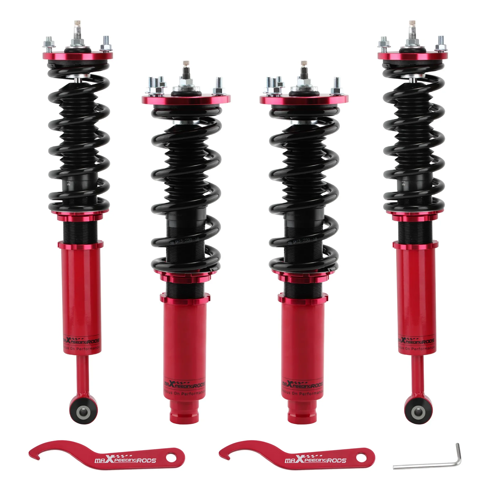 

Maxpeedingrods Coilovers Lowering Kit 24-way Damping For Honda Accord 1998-2002 Suspension Damper coilover Shock Spring Strut