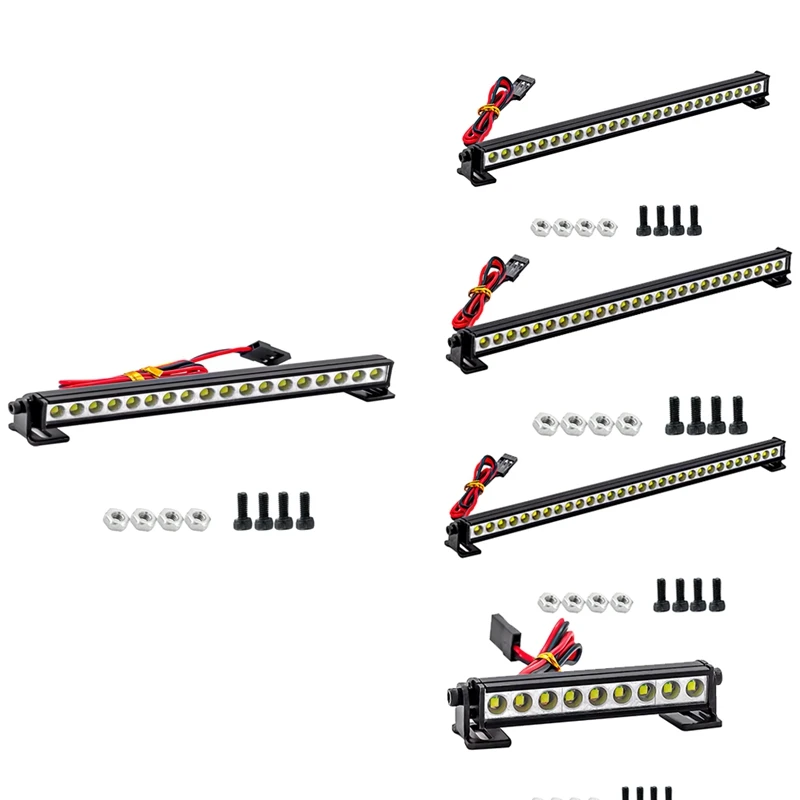 Светодиодная осветительная панель FBIL для радиоуправляемой модели 1/10 дюйма, осевой осветительный прибор на гусеничном ходу, козла SCX10 II 90046 RGT EX86100 TRX6 лампа для крыши автомобиля D90