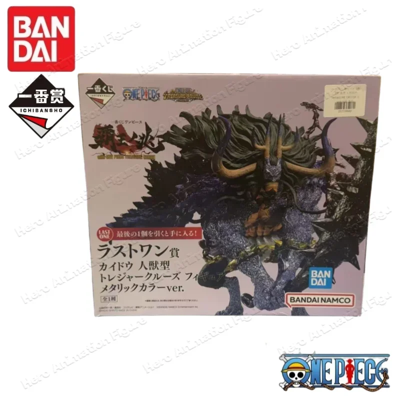 Фото В наличии 100% оригинальные фигурки Bandai One Piece Ichiban Kuji Treasure Cruise Kaidou Yamato Roronoa, аниме-игрушки для детей, подарок №1