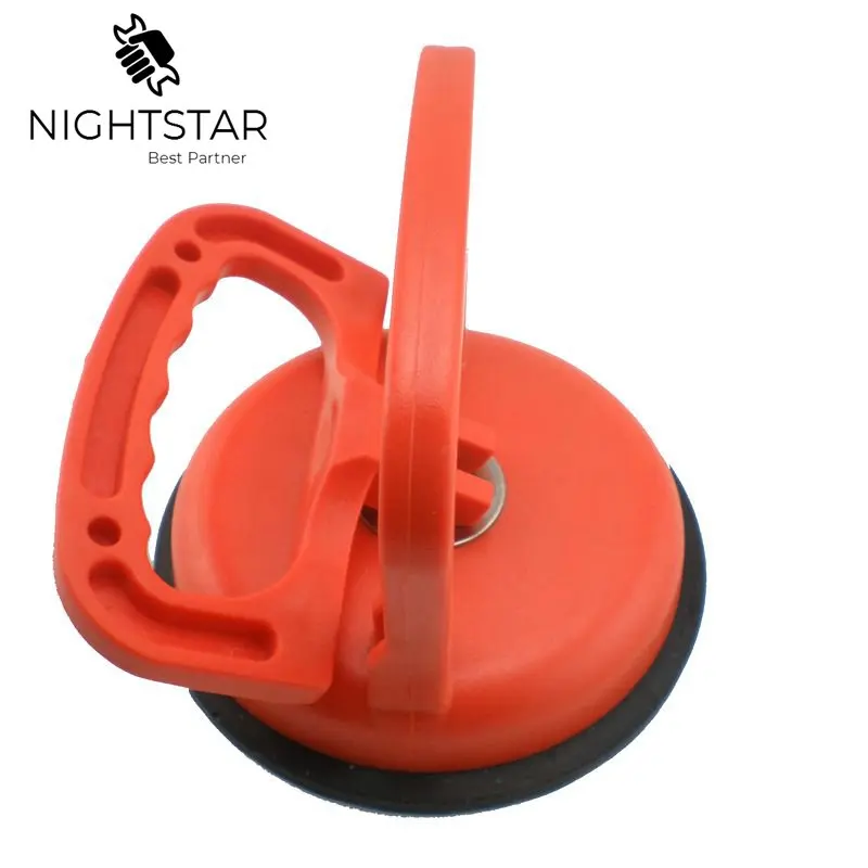 115mm Glass Sucker Rubber Suction Cup Biggest Attraction Single Hand Ceramic Tile Heavy Suction Cup 30KG to 50KG Random Color