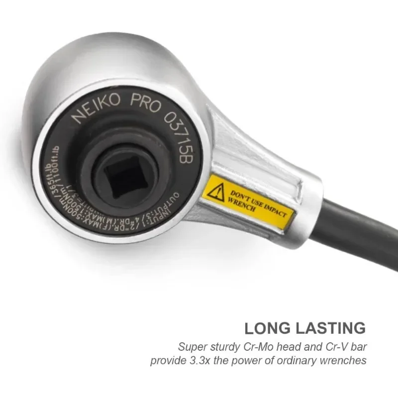 Для Llave dinamométrictrica para trabajos pesados herramiadora de Torsion 1100 Libra cr-mo y cromo-vanadio