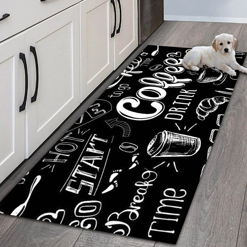 Современный кухонный коврик противоскользящий длинный ковер для коридора