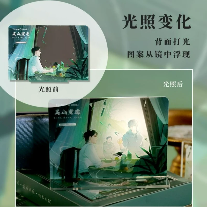 Фото The Graver Robbers' Chronicles Официальный товар Wu Shan Chong Feng Набор заметок Изображение в зеркале Многофункциональный набор заметок Wu Xie №5