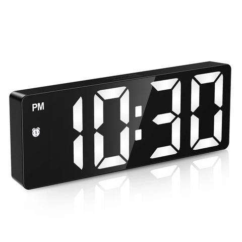ORIA Цифровые LED часы будильник