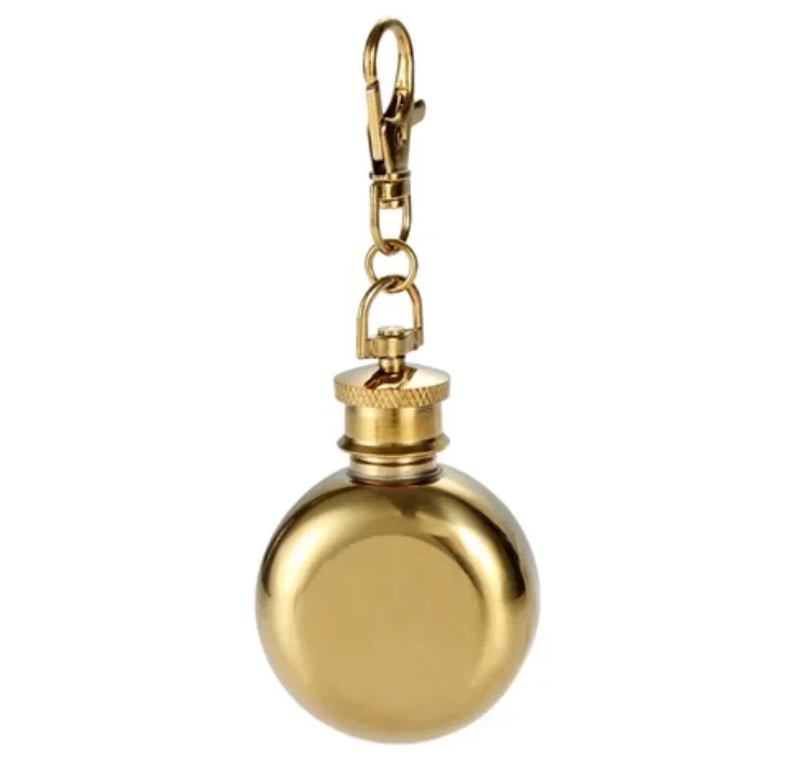 

Мини фляга-брелок 1 унция нержавеющая сталь