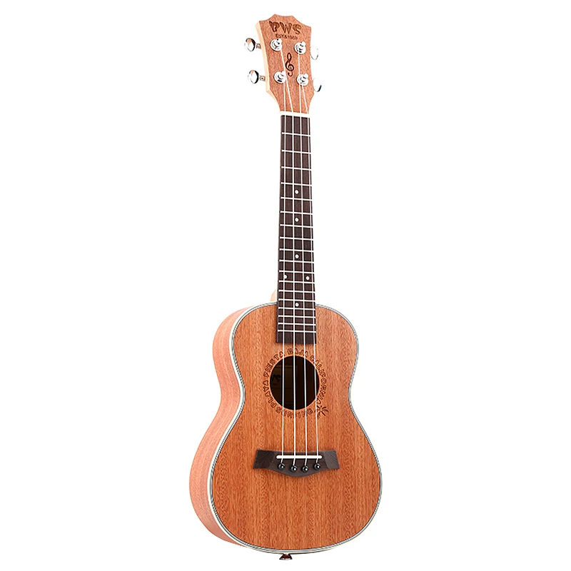 

Bws EST&1988 Concert Ukulele 23 Inch Mahogany Acoustic Cutaway Hawaii 4 String Guita For Beginner
