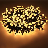 2023 new year christmas decor string lights outdoor 10m 500led 8 modes firecracker fairy light garland for party wedding holiday