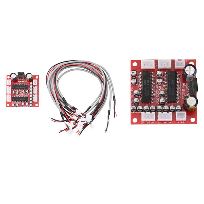 

JRC2150 Tone Amplifier Preamp Board 4 Channel Preamplifier Signal BBE Sound Effect Exciter Improve Treble Bass