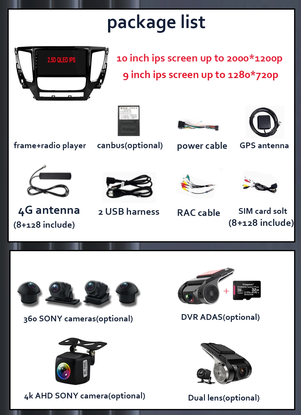 Android 12 для Mitsubishi Pajero Montero Sport 3 2015-2021 Автомобильный мультимедийный радиоприемник GPS