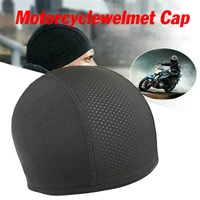 cycling cap motorcycle riding helmet lining hat quick dry helmet cap sports hat breathable sweat wicking cycling running cap