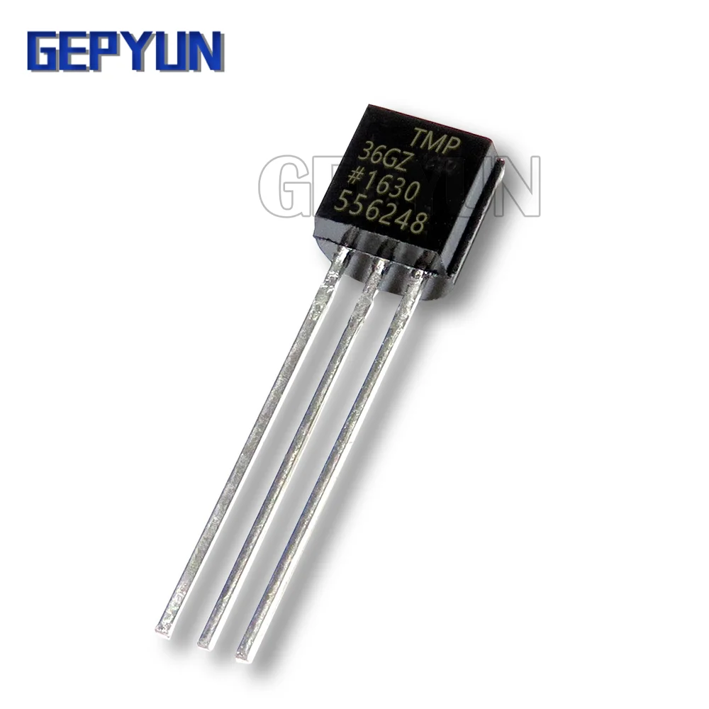 Датчик температуры TMP36GT9Z TMP36GZ TMP36 TO-92, транзистор, 1 шт.