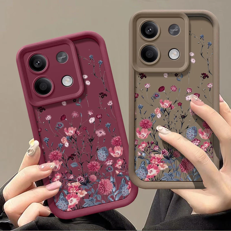 Противоударный мягкий чехол-бампер для Xiaomi 13T 11T Pro Poco X6 X5 F6 M6 Redmi Note 12 11 10 13