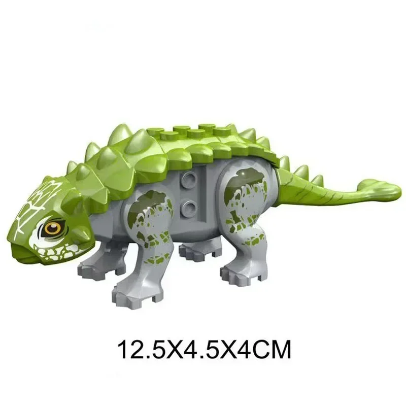 Фото Горячая распродажа!! Динозавр Юрского периода, морской мир, животные, Mosasaurus, Indominus Rex, модель, строительные блоки, просветляющие кирпичи, игрушки для детей №5