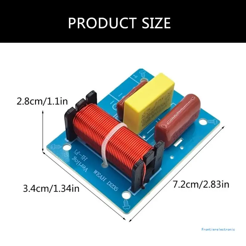 Кроссоверы для аудиофилов D235 2-частотный фильтр 2700 Гц домашних акустических