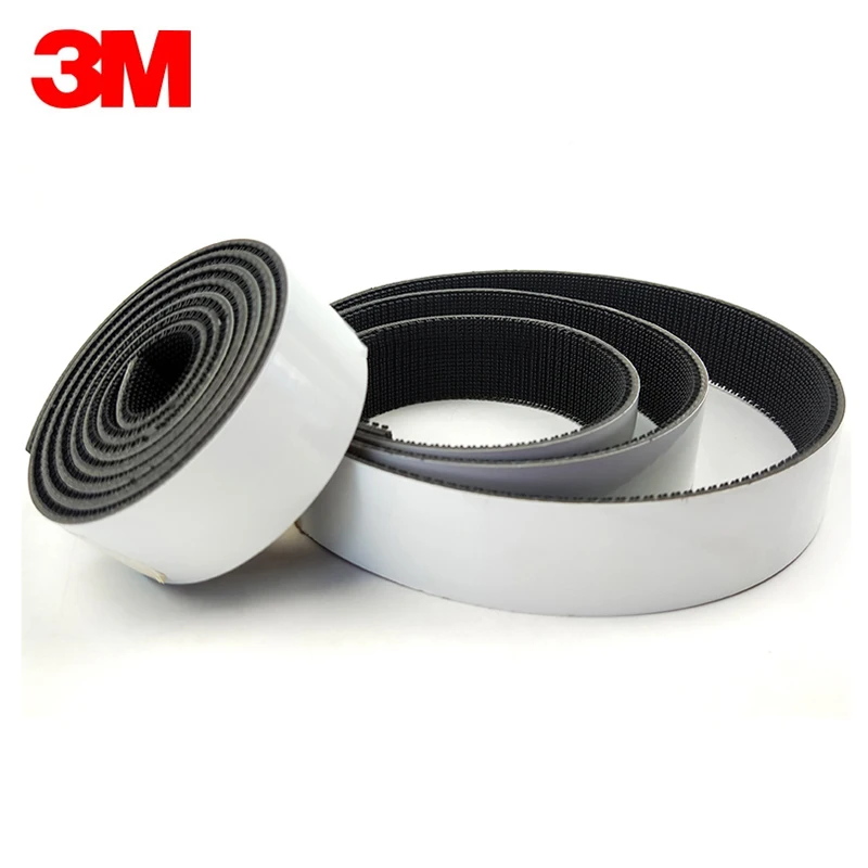 

3M Dual Lock SJ3541 Black VHB Mushroom Adhesive Fastener Tape Type 400 Width 25.4mm*0.5/1/2/3M Customizable