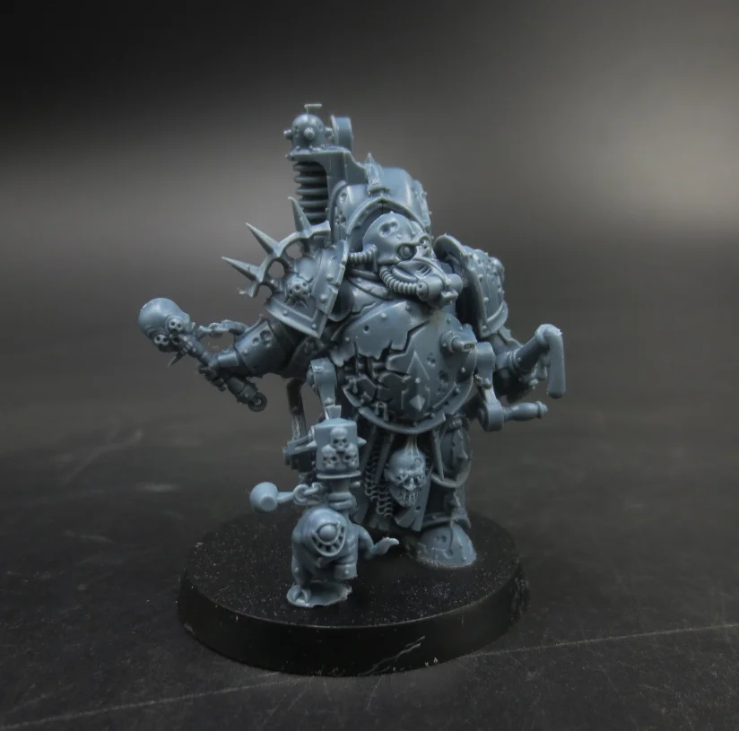 

Unpainted Model Miniatures Wargame Death Guard Odor Spreader