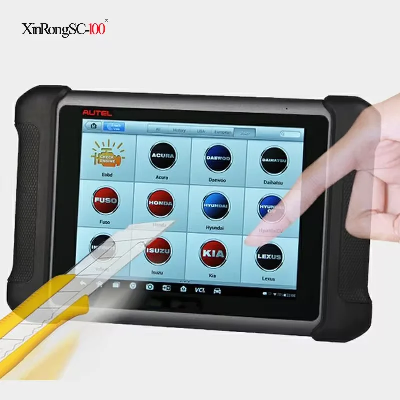 2 защитных пленки из закаленного стекла для Autel MaxiSys MS906 MS906TS MS906BT
