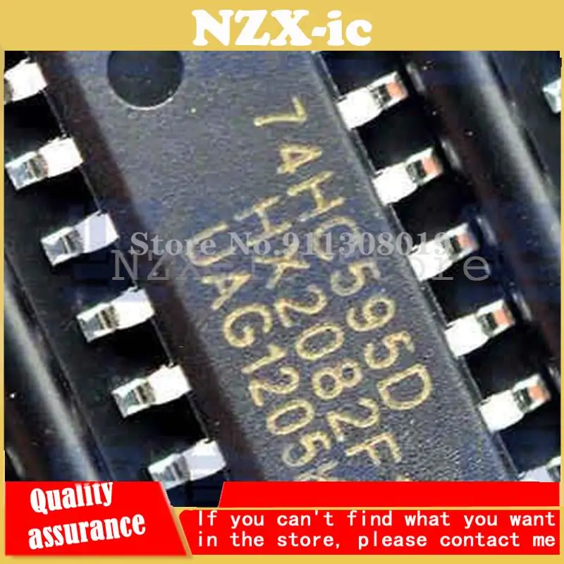 

10pcs New original SN74HC595DR 74HC595D HC595 8-bit SOP-16 shift register