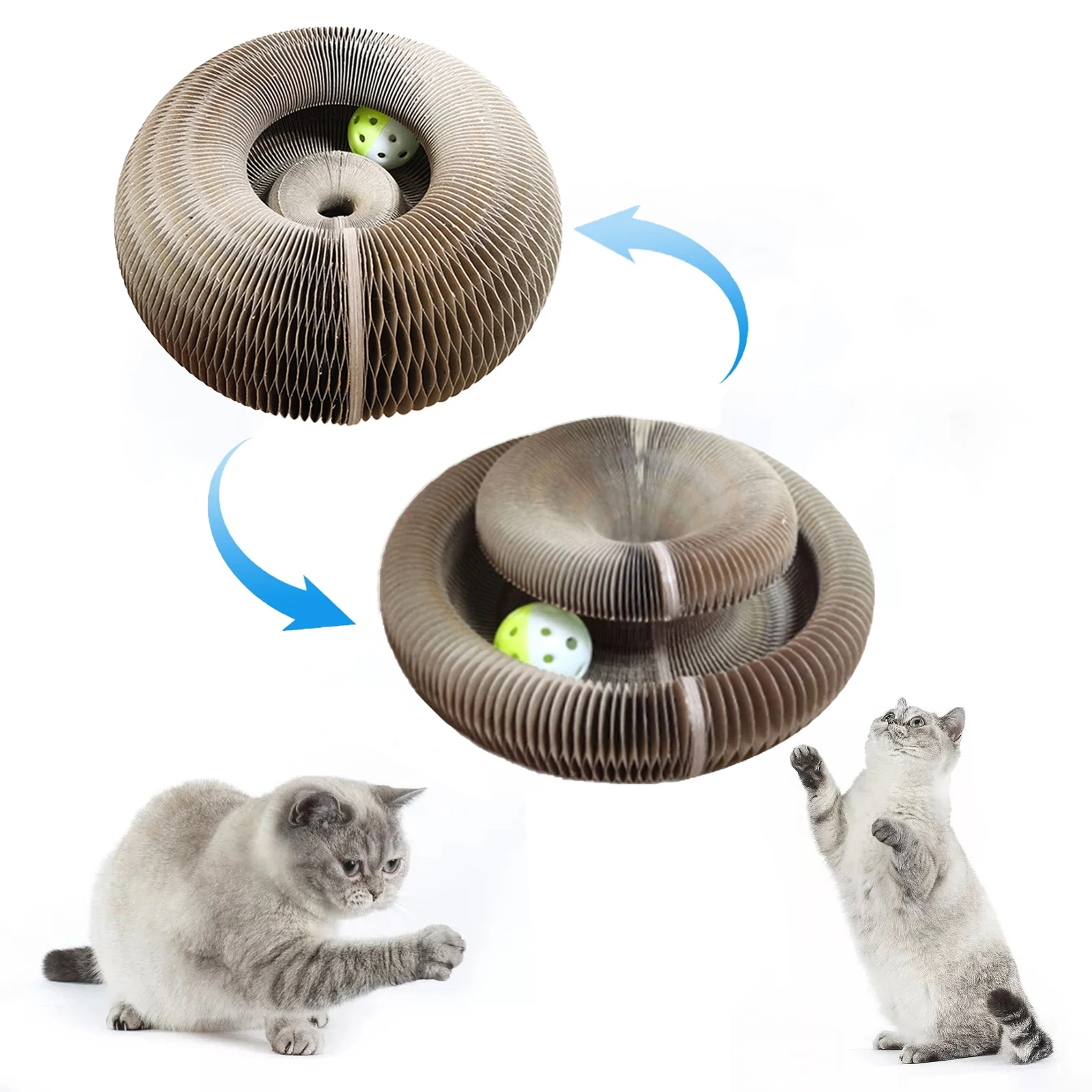 Волшебная доска для кошек с колокольчиком устройство шлифовки когтей рамка