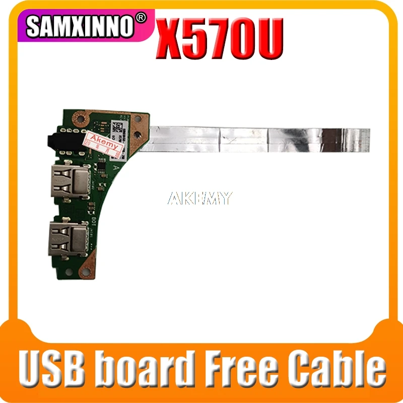 

Для Asus YX570U YX570UD X570U X570UD _ IO USB-разъем для наушников с кабелем