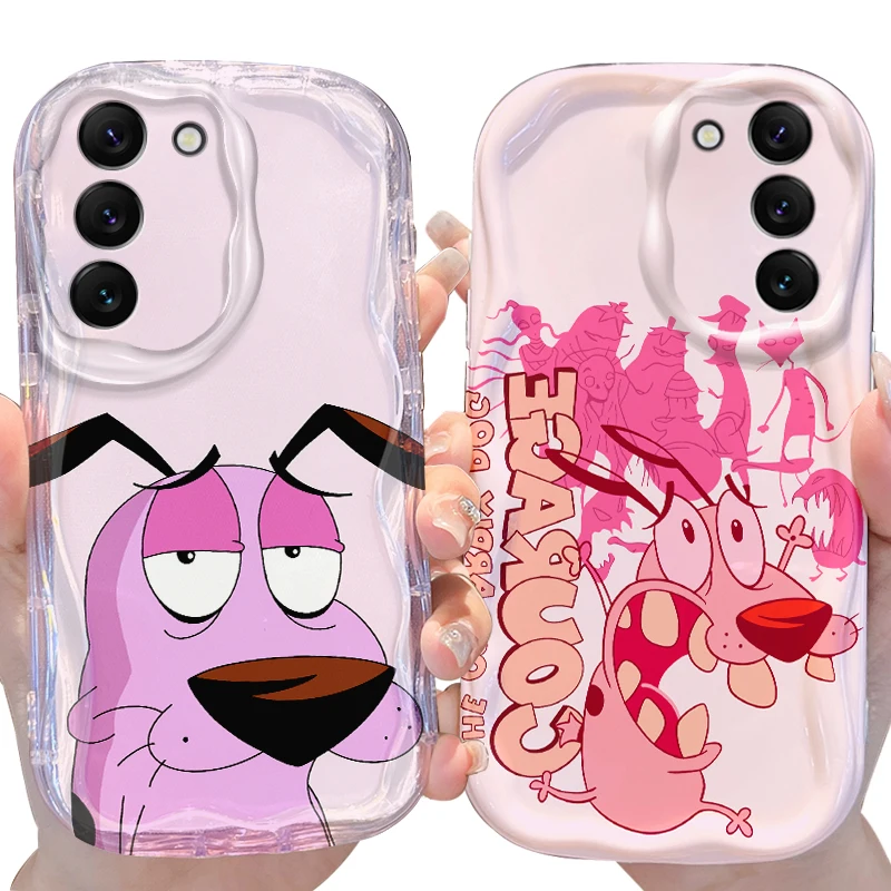 Чехол Courage The Cowardly Dog для Samsung Galaxy A36 A35 A34 A33 A32 A31 A30 A20 A24 A23 A22 A21S A20S A16 A13 4G A12 5G Cover