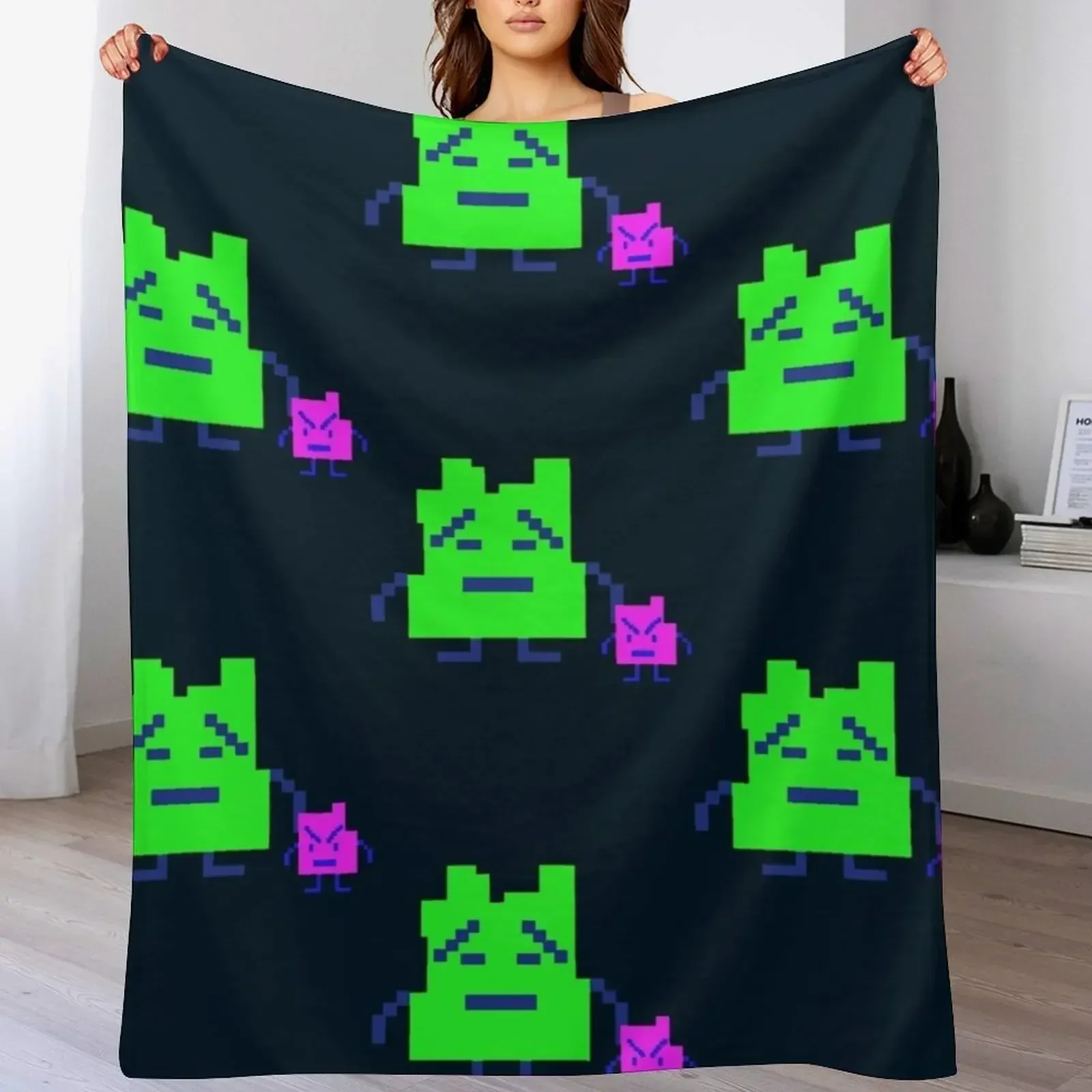 Аква-подросток голодные силы лунные вещи пледы диванное одеяло ретро одеяла и