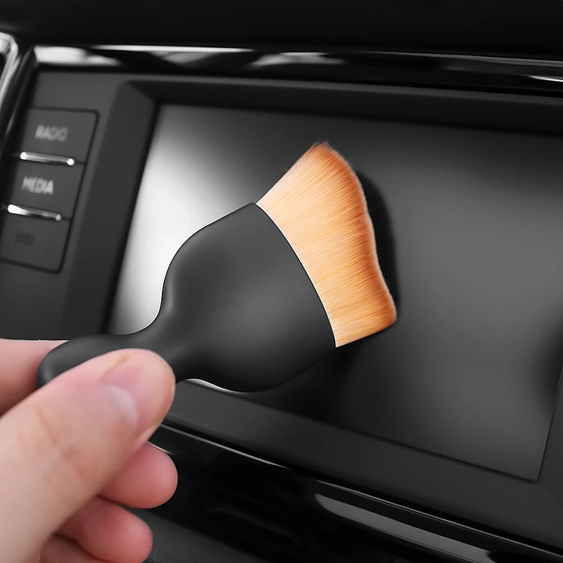 

Hot Sale Car Interior Cleaning Tool Air Conditioner Air Outlet Cleaning Brush Car Brush Car Crevice Dust Removal Artifact Brush