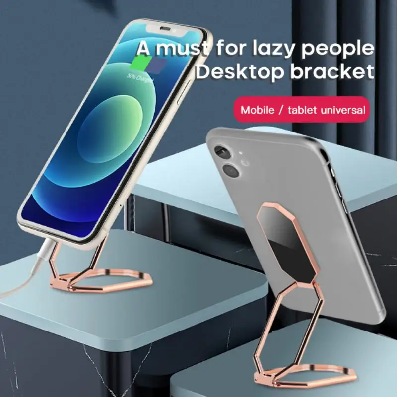 

Magnetic Holder Adjustable Metal Stand For IPhone 12Pro Max Samsung Portable Cooling Support Accessories Mobile Phone Bracket
