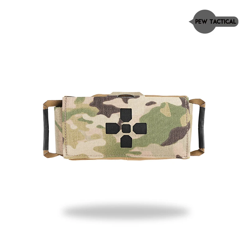 Фото PEW TACTICAL HSP Style Meical Pouch ITRK Quick Release Medical Kit Сумка для травм для ремня №5